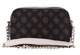 GUESS Noelle Girlfriend Crossbody Camera Bag Mocha Logo GUESS Noelle Girlfriend Crossbody Camera Bag Mocha Logo