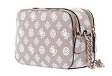GUESS Noelle Girlfriend Crossbody Camera Bag Rosewood Logo GUESS Noelle Girlfriend Crossbody Camera Bag Rosewood Logo