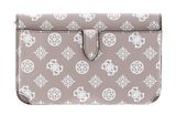 GUESS Noelle Xbody Flap Organizer Rosewood Logo GUESS Noelle Xbody Flap Organizer Rosewood Logo