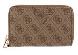 GUESS Laurel Zip Around Wallet M Latte Logo GUESS Laurel Zip Around Wallet M Latte Logo