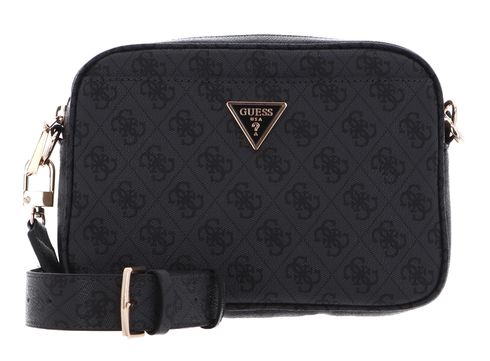 GUESS Meridian Camera Bag Coal Logo