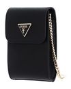 GUESS Noelle Flap Chit Chat Phone Bag Black