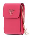 GUESS Noelle Flap Chit Chat Phone Bag Magenta
