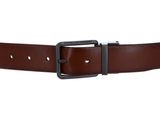 PORSCHE DESIGN Business Belt Reversible 35 W120 Black - Cognac - shortenable PORSCHE DESIGN Business Belt Reversible 35 W120 Black - Cognac - shortenable