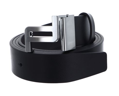 PORSCHE DESIGN Business Belt Icon 35 Chevron W120 Black - kürzbar