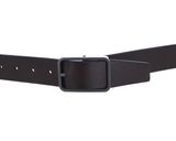PORSCHE DESIGN Business Belt 35 Logoprint W90 Darkbrown - shortenable PORSCHE DESIGN Business Belt 35 Logoprint W90 Darkbrown - shortenable