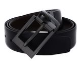 PORSCHE DESIGN Traveller Buckle 35 W90 Black - Darkbrown - kürzbar