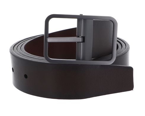 PORSCHE DESIGN Business Belt 35 Logoprint W100 Darkbrown - kürzbar