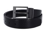 PORSCHE DESIGN Business Belt Buckle 35 Carbon W120 Black - Black - shortenable PORSCHE DESIGN Business Belt Buckle 35 Carbon W120 Black - Black - shortenable