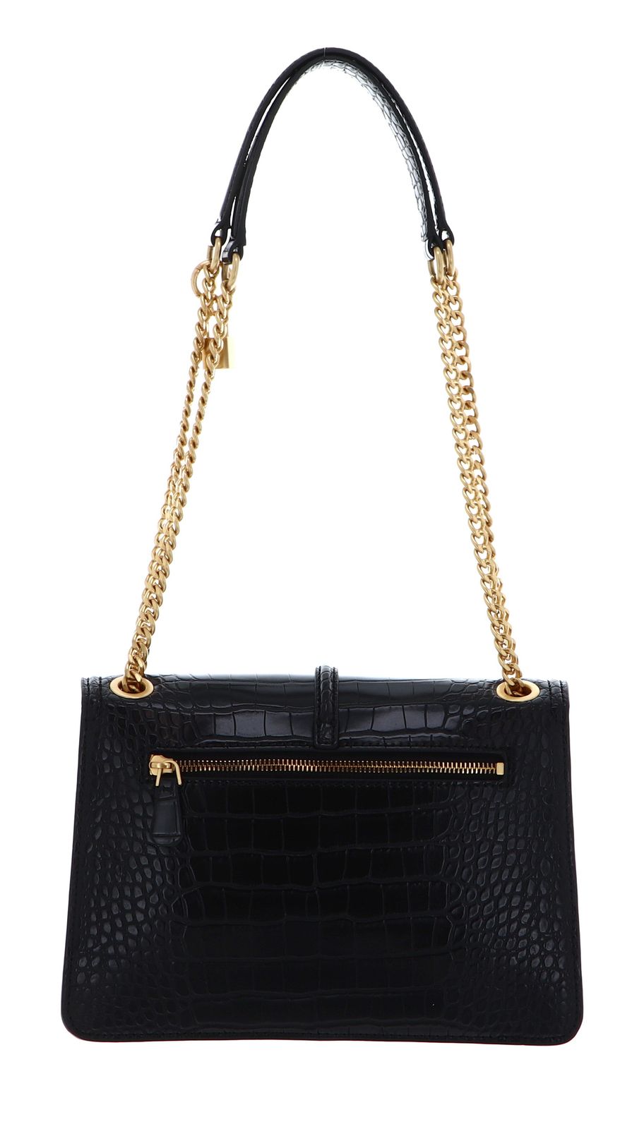 Sac à épaule - GUESS - Gerty Convertible Xbody Flap Bag - Noir - 100% polyuréthane - 24x12x6 cm noir - Bagagerie - Maroquinerie