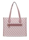 GUESS Izzy Girlfriend Tote Bag Salmon Logo GUESS Izzy Girlfriend Tote Bag Salmon Logo
