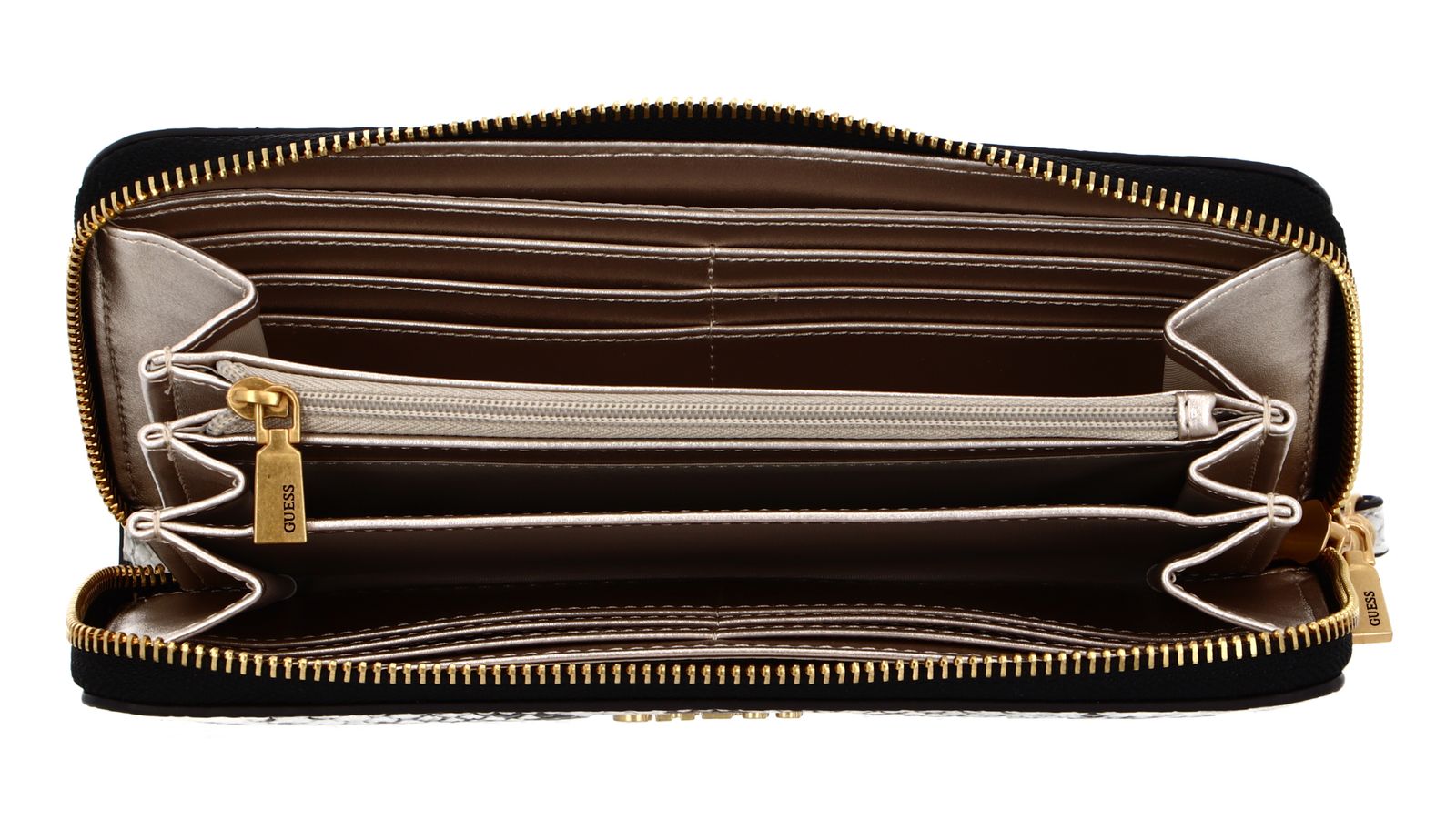 GUESS Katey Zip Around Wallet L Natural Buy bags, purses