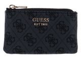 GUESS Laurel Zip Pouch Coal Logo