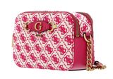 GUESS Izzy Camera Bag Magenta Logo GUESS Izzy Camera Bag Magenta Logo