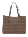 GUESS Meridian Girlfriend Tote Latte Logo GUESS Meridian Girlfriend Tote Latte Logo