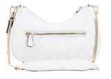 GUESS Eco Mai Top Zip Crossbody Bag White