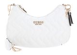 GUESS Eco Mai Top Zip Crossbody Bag White