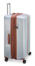 DELSEY PARIS Promenade Hard 2.0 Expandable 4 Double Rolls Trolley L / M / S Silver