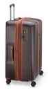 DELSEY PARIS Promenade Hard 2.0 Expandable 4 DR Trolley 82 Chocolate