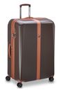 DELSEY PARIS Promenade Hard 2.0 Expandable 4 DR Trolley 82 Chocolate