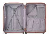 DELSEY PARIS Promenade Hard 2.0 Expandable 4 DR Trolley 82 Chocolate