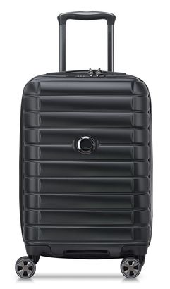 DELSEY PARIS Shadow 5.0 Expandable 4DR Cabin Trolley 55 Black