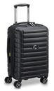 DELSEY PARIS Shadow 5.0 Expandable 4DR Cabin Trolley 55 Black DELSEY PARIS Shadow 5.0 Expandable 4DR Cabin Trolley 55 Black