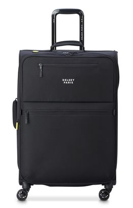 DELSEY PARIS Maubert 2.0 4 Double Rolls Expandable Trolley 69 Black