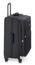 DELSEY PARIS Maubert 2.0 4 Double Rolls Expandable Trolley 69 Black DELSEY PARIS Maubert 2.0 4 Double Rolls Expandable Trolley 69 Black