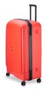 DELSEY PARIS Belmont Plus Expandable 4 Double Rolls Trolley XL / L / S Faded Red DELSEY PARIS Belmont Plus Expandable 4 Double Rolls Trolley XL / L / S Faded Red