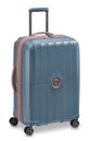 DELSEY PARIS Carrousel Expandable 4 Double Rolls Trolley 67 Ultramarine Blue DELSEY PARIS Carrousel Expandable 4 Double Rolls Trolley 67 Ultramarine Blue