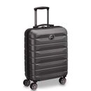 DELSEY PARIS Air Armour 4DR Cabin Trolley Slim 55 Black