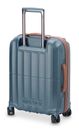 DELSEY PARIS Carrousel 4 Double Rolls Cabine Slim Trolley 55 Ultramarine Blue
