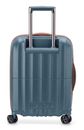 DELSEY PARIS Carrousel 4 Double Rolls Cabine Slim Trolley 55 Ultramarine Blue