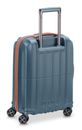 DELSEY PARIS Carrousel 4 Double Rolls Cabine Slim Trolley 55 Ultramarine Blue