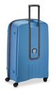 DELSEY PARIS Belmont Plus Expandable 4 Double Rolls Trolley XL / L / S Zinc Blue DELSEY PARIS Belmont Plus Expandable 4 Double Rolls Trolley XL / L / S Zinc Blue