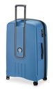 DELSEY PARIS Belmont Plus Expandable 4 Double Rolls Trolley XL / L / S Zinc Blue DELSEY PARIS Belmont Plus Expandable 4 Double Rolls Trolley XL / L / S Zinc Blue
