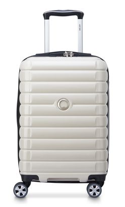 DELSEY PARIS Shadow 5.0 Expandable 4DR Cabin Trolley 55 Ivory