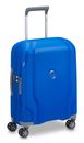 DELSEY PARIS Clavel 4 Double Rolls Cabin Trolley Slim Line 55 Klein Blue DELSEY PARIS Clavel 4 Double Rolls Cabin Trolley Slim Line 55 Klein Blue