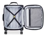 DELSEY PARIS Maubert 2.0 4 Double Rolls Expandable Cabin Trolley 55 Black DELSEY PARIS Maubert 2.0 4 Double Rolls Expandable Cabin Trolley 55 Black