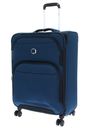 DELSEY PARIS Sky Max 2.0 Expandable 4 Double Rolls Trolley L / M / S Blue DELSEY PARIS Sky Max 2.0 Expandable 4 Double Rolls Trolley L / M / S Blue