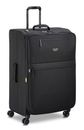 DELSEY PARIS Maubert 2.0 4 Double Rolls Expandable Trolley 79 Black DELSEY PARIS Maubert 2.0 4 Double Rolls Expandable Trolley 79 Black