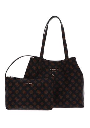 GUESS Vikky Tote Bag Brown