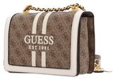 GUESS Abey Flap Crossbody Bag Latte Logo GUESS Abey Flap Crossbody Bag Latte Logo