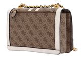GUESS Abey Flap Crossbody Bag Latte Logo GUESS Abey Flap Crossbody Bag Latte Logo