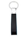 PIQUADRO Blue Square Keychain Nero PIQUADRO Blue Square Keychain Nero