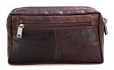 SPIKES & SPARROW Bronco Toiletry Bag Dark Brown