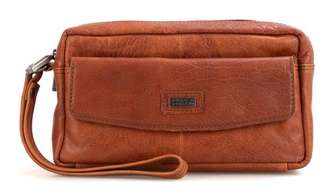 SPIKES & SPARROW Bronco Toiletry Bag Brandy