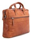 SPIKES & SPARROW Bronco Briefcase Brandy