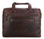 SPIKES & SPARROW Bronco Business Bag Dark Brown